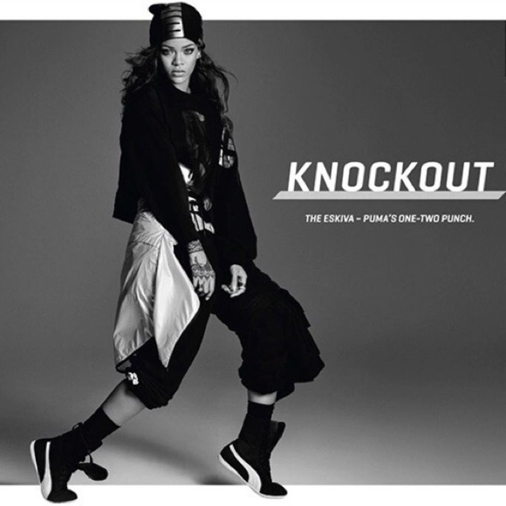Puma Monochrome Athletic Sneakers